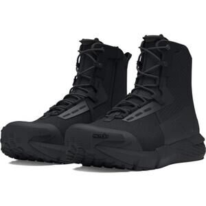 Under Armour UA Charged Valsetz Zip Tactical Boots Black Men's Size 8.5 NEW